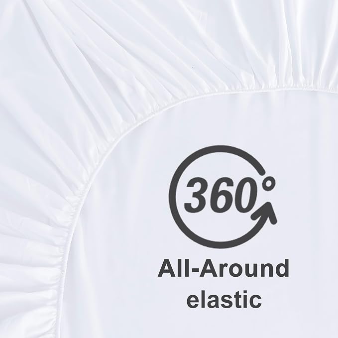 Hotella 100% Microfiber Ultra Soft 72"x84" California King Size Fitted Sheet - Image 5
