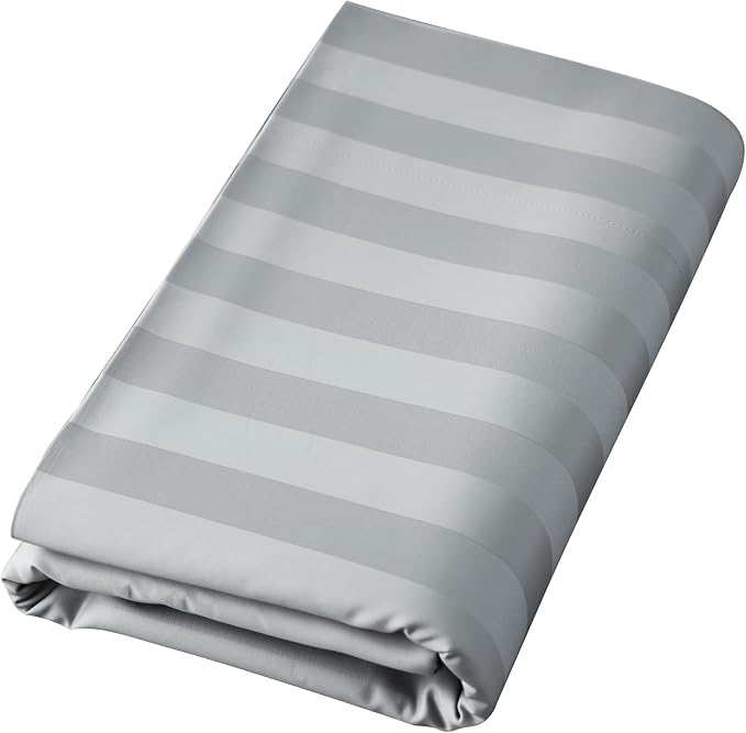 Cotton Flat Sheets Only, 600 TC 100% Cotton Flat Sheet Top Sheet Only, Full by ShunjieHome