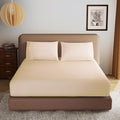 100% Egyptian Cotton Fitted Sheet Twin Size, 600 Thread Count, Single Fitted by ZaizaiHome