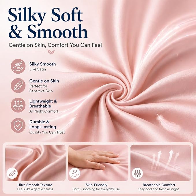evoLive 100% Rayon Derived from Bamboo Cooling Breathable Body Pillow - Image 4