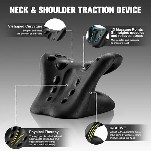 ACIXX Neck Stretcher and Cervical Traction Device, Relaxer - Image 2