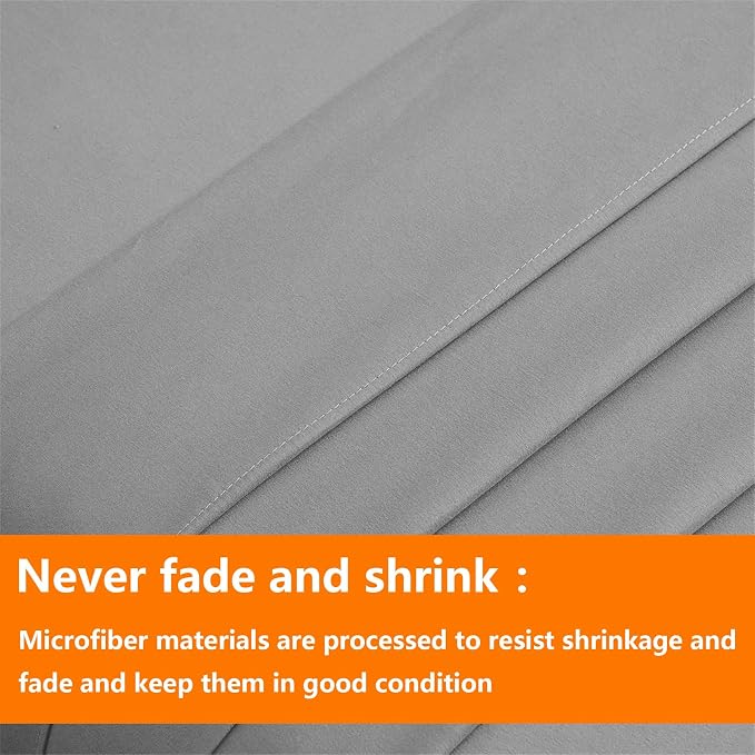 TAIMIT Grey King Size Comforter Set - Image 7