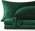 BEDELITE Flannel Sheets King Size Dark Green by BEDELITE