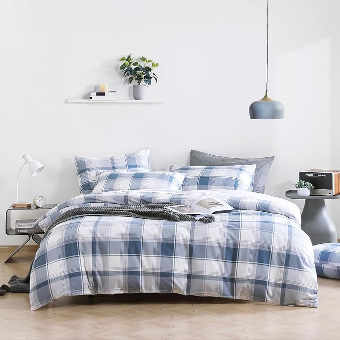 LEMIROE Vintage Cotton Comforter Queen Size 3Pcs by LEMIROEBEDDING
