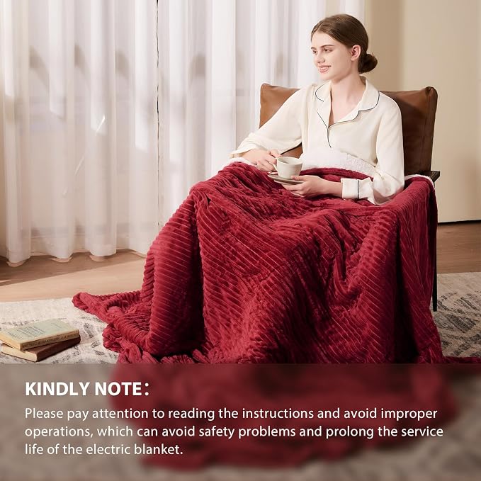 Homemate Electric Heated Blanket Twin - Image 6