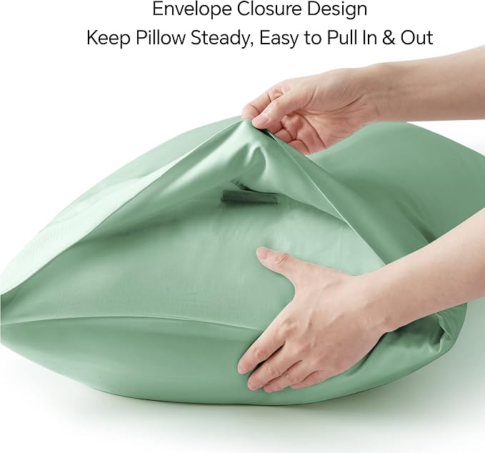 BEDELITE Body Pillow Case Cover, Rayon Made from Bamboo, Cooling Body Pillow - Image 6