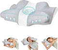 DUMOS Cervical Neck Pillow for Sleeping, Cooling Ergonomic Memory Foam Pillow by DumosLifestyle