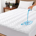 King Size Waterproof Mattress Protector Quilted, Breathable Ultra-Soft Filling by Unilibra