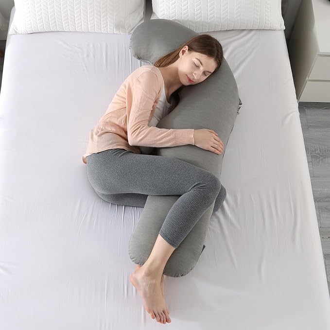 BATTOP Pregnancy Pillows with Cooling Cover, Cooling Maternity Pillow - Image 2