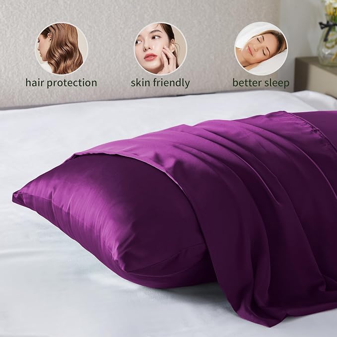 Mulberry Silk Pillowcase for Hair & Skin - Image 2