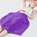 Weighted Lap Blanket 5 lbs for Adults, Luxury Soft Small Weighted Blanket by EazfyPro