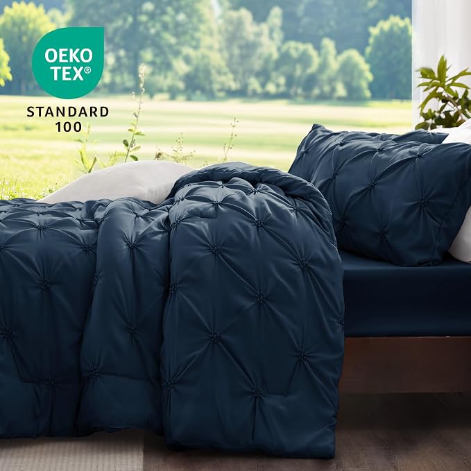 BEDELITE Navy King Size Comforter Set - Image 3