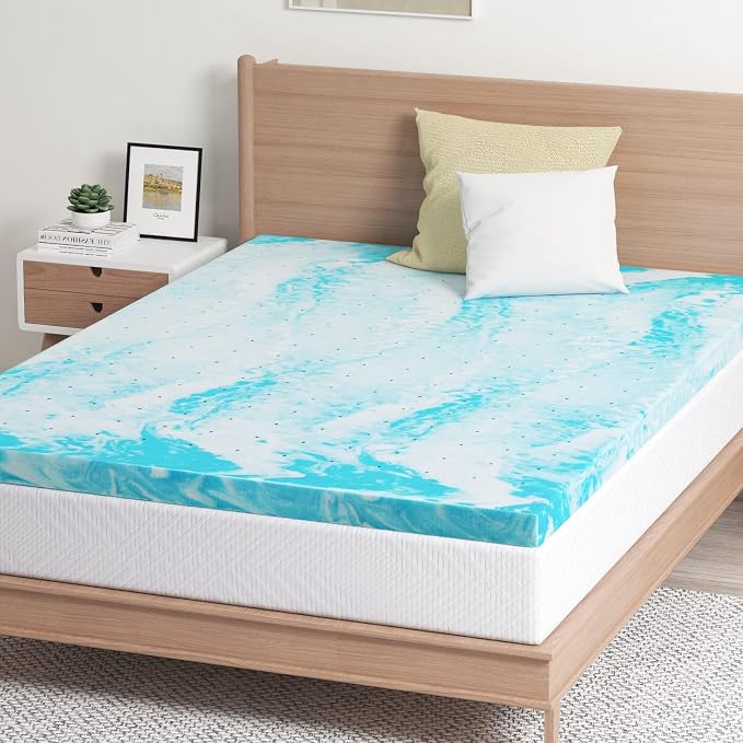EGO Topper 4 Inch Full Memory Foam Mattress Topper, Gel Foam Mattress Topper - Image 7