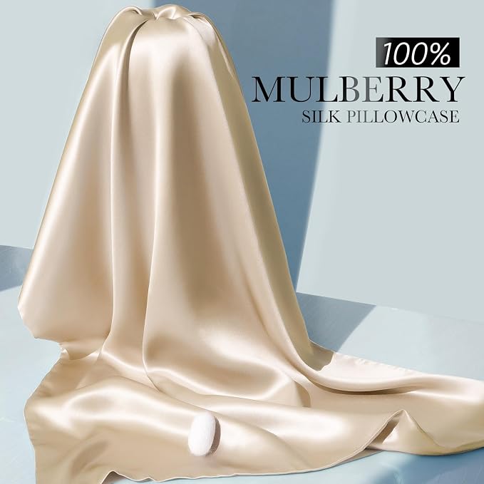 J JIMOO 100% Mulberry Silk Pillowcase - Image 4