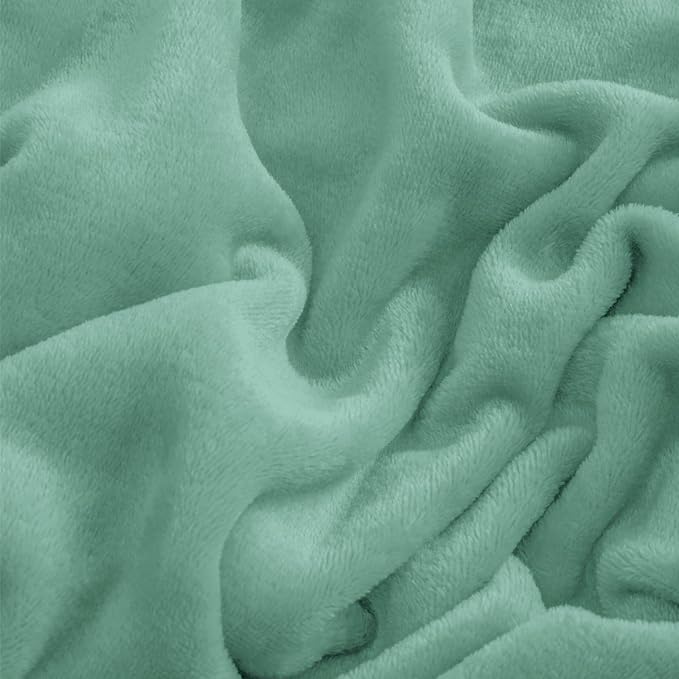 BEDELITE Flannel Sheets Full Size Haze Blue - Image 5