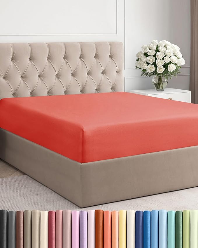 Queen Fitted Bed Sheet by CGKUnlimited