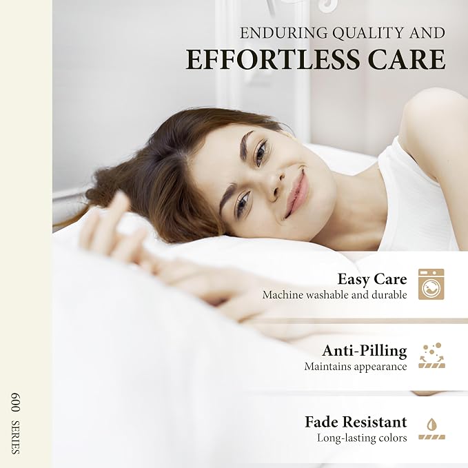 100% Egyptian Cotton California King Size Sheet Set - Image 7