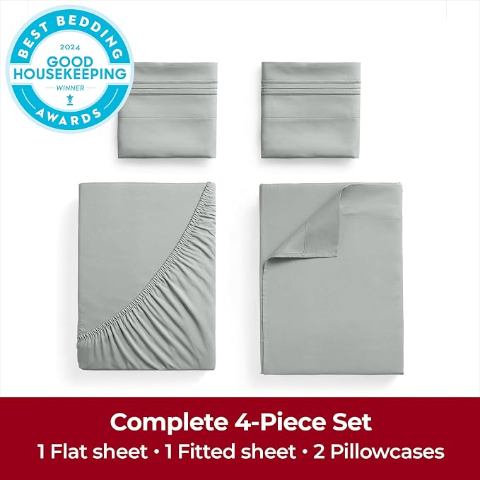 Mellanni Extra Deep King Sheets - Image 4