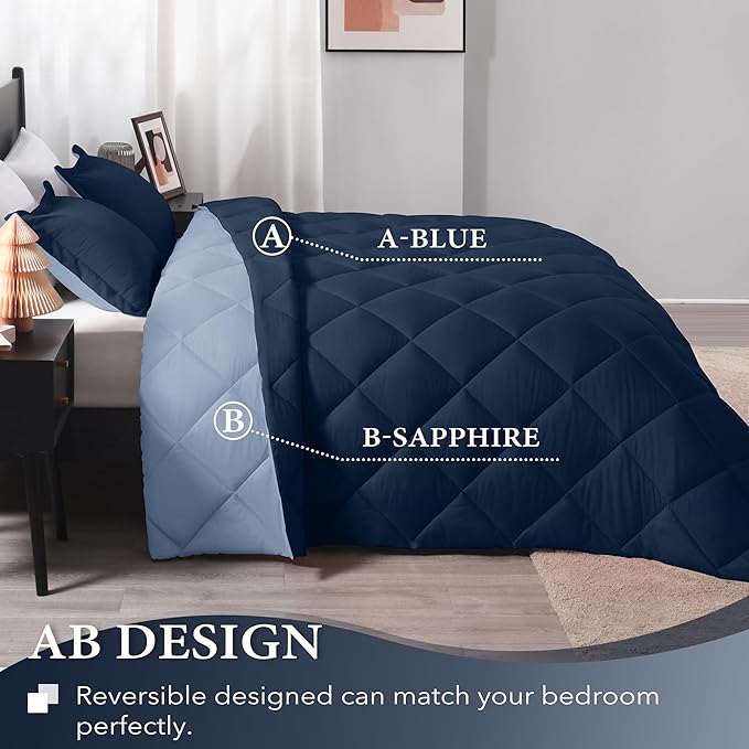 downluxe King Size Comforter Set - Image 4