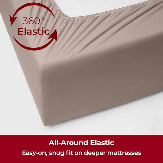 Mellanni Extra Deep King Sheets - Image 5