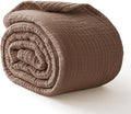 100% Cotton Muslin Blanket King 108" x 90", Breathable and Lightweight Cotton by Kozyhvn