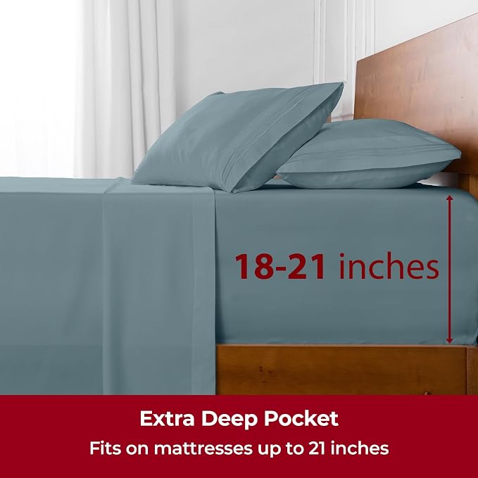 Mellanni Extra Deep Queen Sheets - Image 6