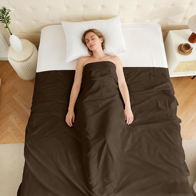 Queen Flat Sheet Only, 1 Pack Top Bed Sheets, Soft Breathable Brushed - Image 7