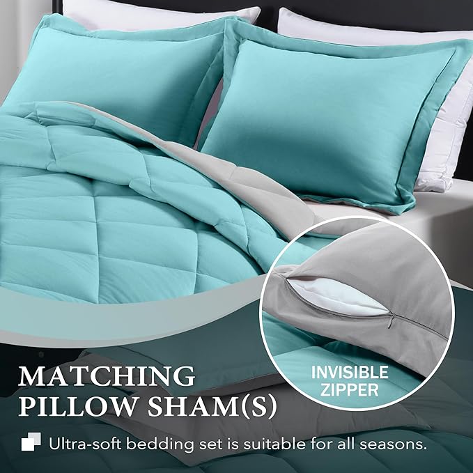 downluxe Queen Comforter Set - Image 3