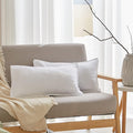 Simple&Opulence 100% Linen Lumbar Pillow Cover 12 x 20 Inches Set of 2 by SimpleOpulence