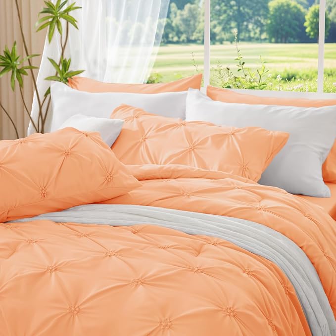 BEDELITE Apricot King Size Comforter Set - Image 6