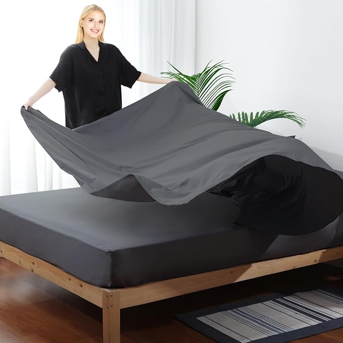 Flat Sheet Only King Size, 400 TC 100% Egyptian Cotton Flat Sheet - Image 7
