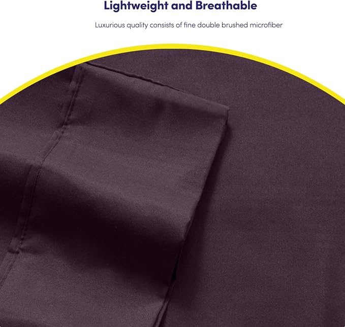 Queen Sheets Purple - Image 6