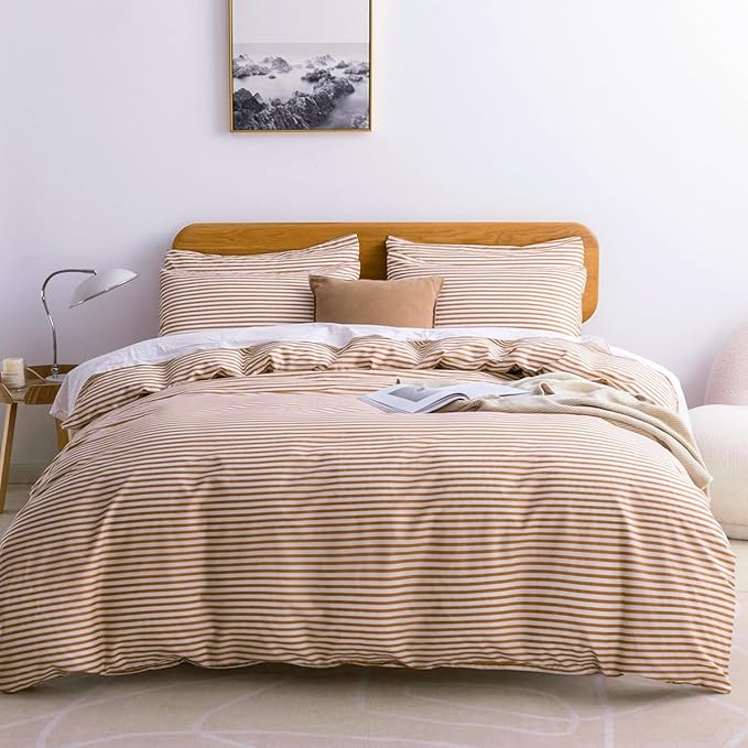 JELLYMONI Twin Duvet Cover Set, Cotton Duvet Cover 2 Pieces by JELLYMONI