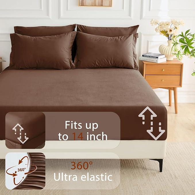 MUXHOMO 7 Pieces Full Comforter Set, Soft Bed in a Bag Full Size, All Season - Image 6