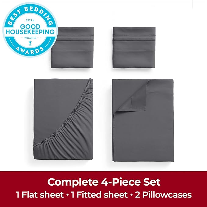 Mellanni Extra Deep California King Sheets - Image 4