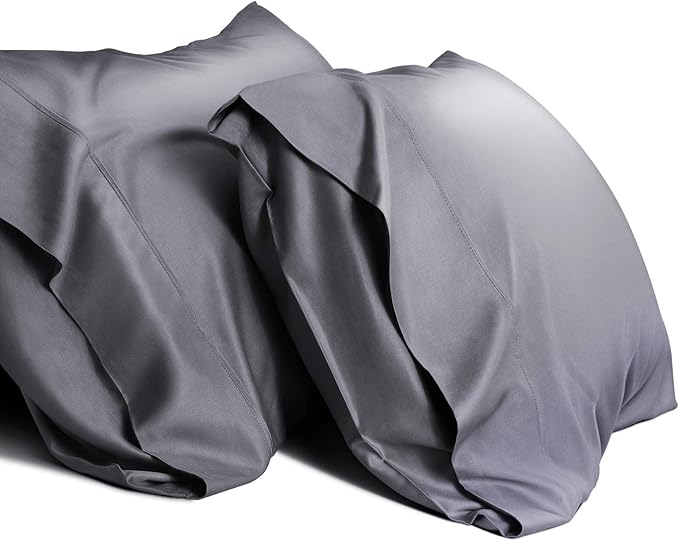 WishSmile Cooling King Pillowcases Set of 2 Breathable Cool Silky Soft Rayon - Image 6