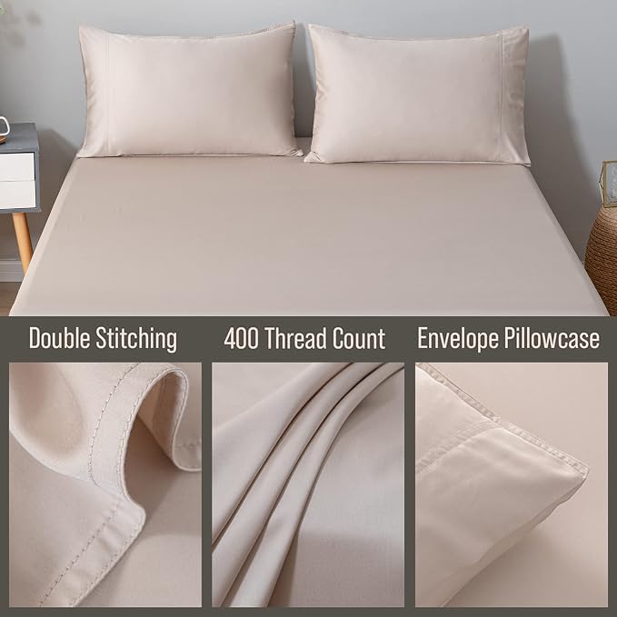 Bella Coterie | Luxury Bamboo Viscose Standard Size Pillowcase Set | 100% - Image 3