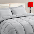 TAIMIT Light Grey King Comforter Set by TAIMITBedingSets