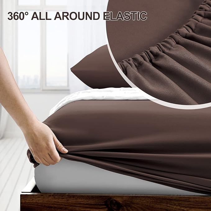 FreshCulture Twin Fitted Sheet 2 Pack - Image 3