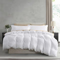 Nestl White Duvet Cover Queen Size by Nestl