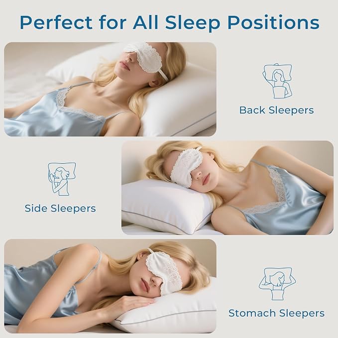Sasttie King Size Pillow, Hotel Collection Single Bed Pillow - Image 5