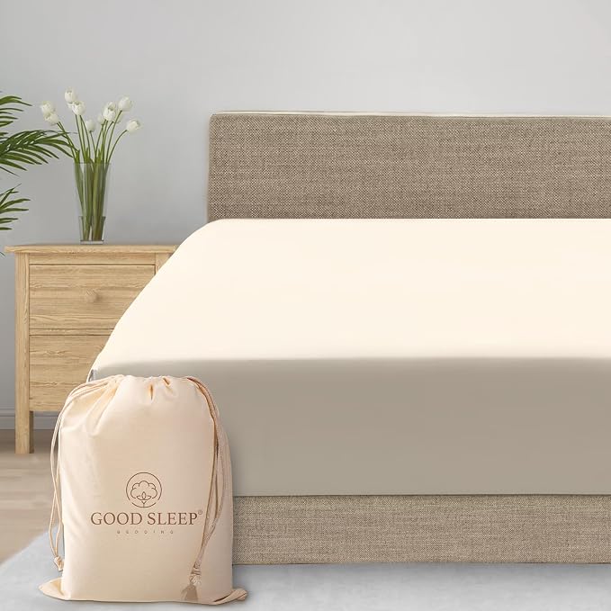 Good Sleep Bedding Queen Size Fitted Sheet Only by GoodSleepBedding