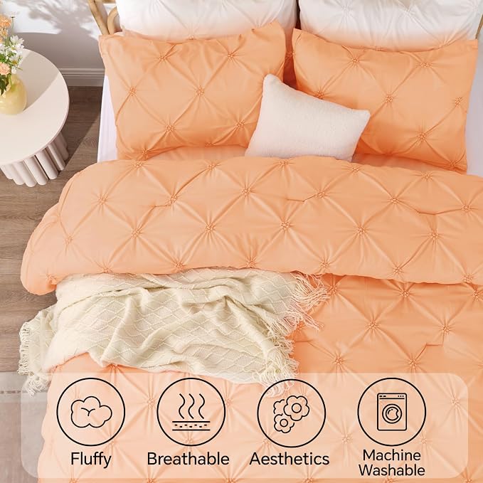 BEDELITE Apricot Twin Comforter Set - Image 5