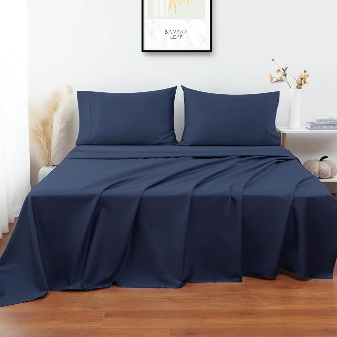 Flat Sheet Only 2 Pack, Calking Size 400 Thread Count 100% Egyptian Cotton Flat - Image 6