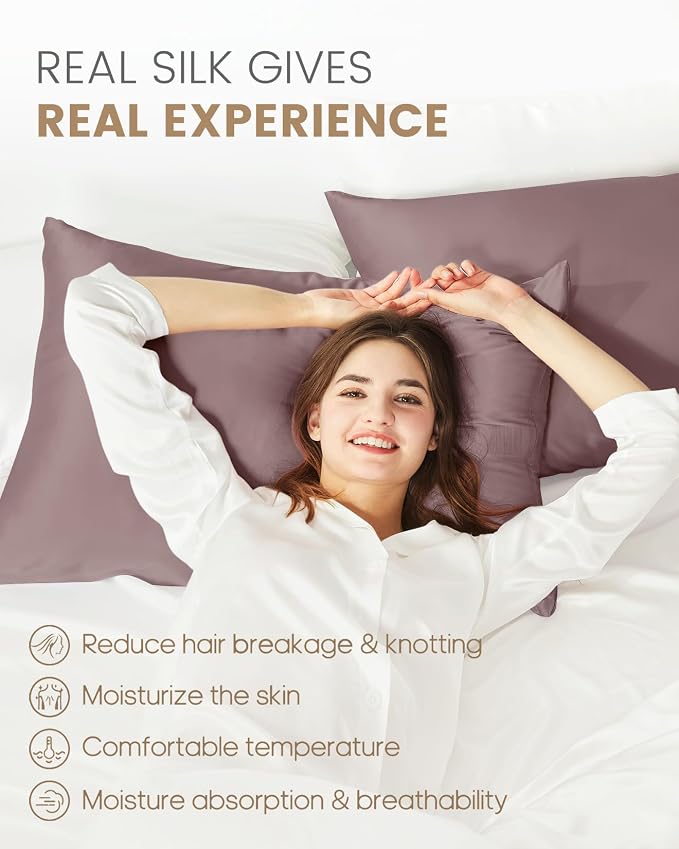 THXSILK 100% Pure Mulberry 6A+ Silk Pillowcase - Image 3