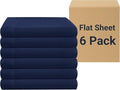 ZPECC Bulk Flat Sheets Only King Size 6 Pack, Easy Sort Top Bed Sheet by by ZPECC-ABrandThatHasBeenFocusedOnBabyProductsFor18Years