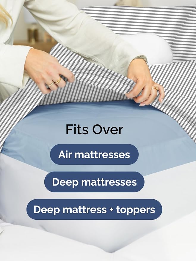 Extra Deep Twin XL Fitted Sheet - Image 6