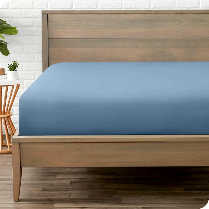 Bare Home Fitted Bottom Sheet Full Size by BareHome