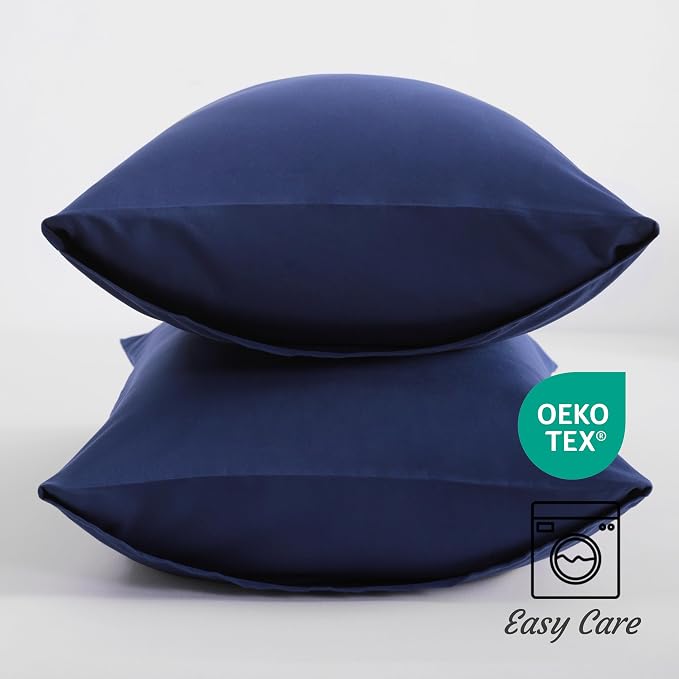 NTBAY King Pillow Cases Set of 2, 2 Pack Brushed Microfiber 20x36 Pillow Cases - Image 3