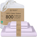 Threadmill California King Sheet Sets | 800 Thread Count Cal King Bed Sheets Set by ThreadmillHomeLinen